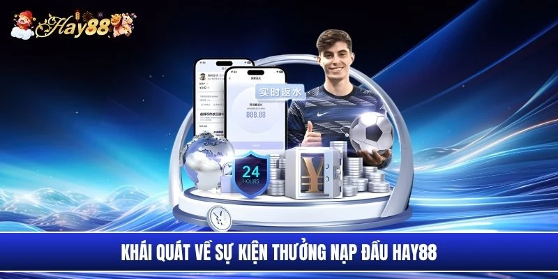 Khái quát về sự kiện thưởng nạp đầu Hay88